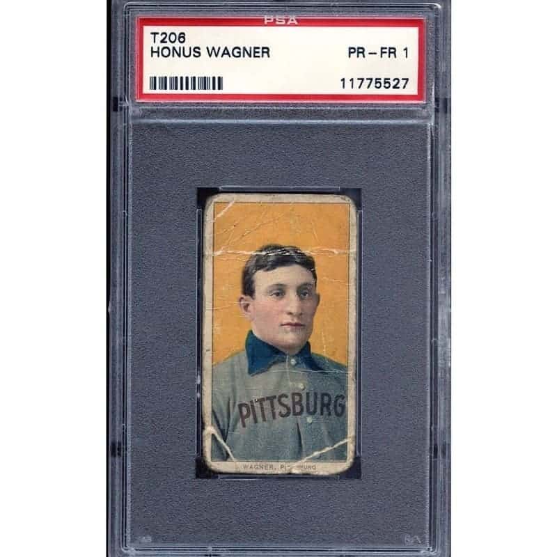 The 1909–1911 T206 Sweet Caporal Honus Wagner