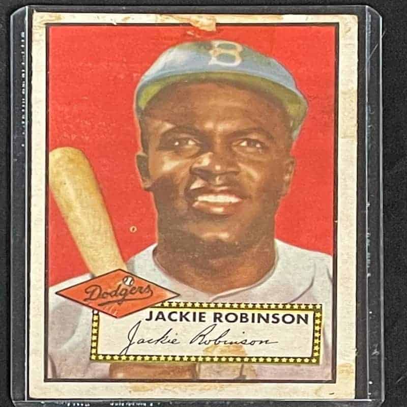The 1952 Topps Jackie Robinson