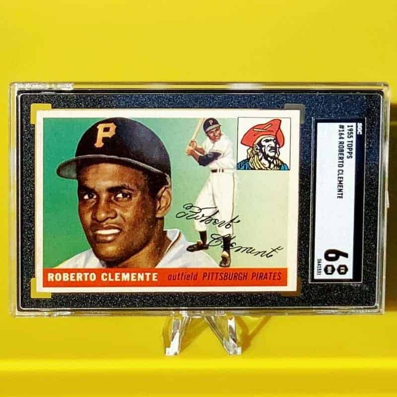 The 1955 Topps Roberto Clemente Rookie Card