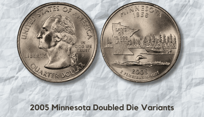 2005 Minnesota Doubled Die Variants