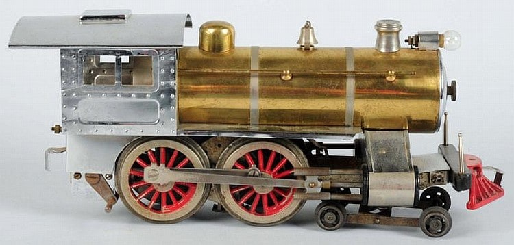 Lionel Brass No. 7 Steam Train
