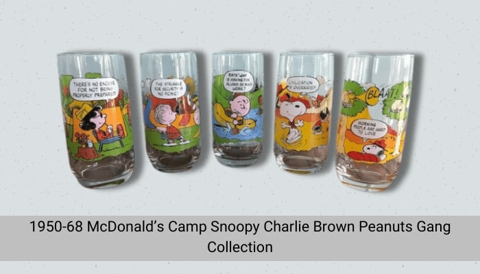 1950-68 McDonald’s Camp Snoopy Charlie Brown Peanuts Gang Collection