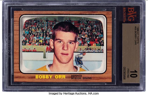 1966 Topps Bobby Orr Rookie #35