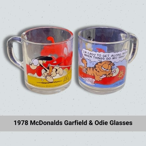 1978 McDonalds Garfield _ Odie Glasses