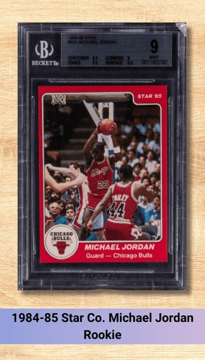 1984-85 Star Co. Michael Jordan Rookie