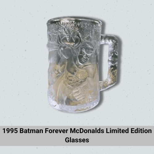 1995 Batman Forever McDonalds Limited Edition Glasses