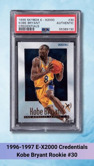 1996-1997 E-X2000 Credentials Kobe Bryant Rookie #30