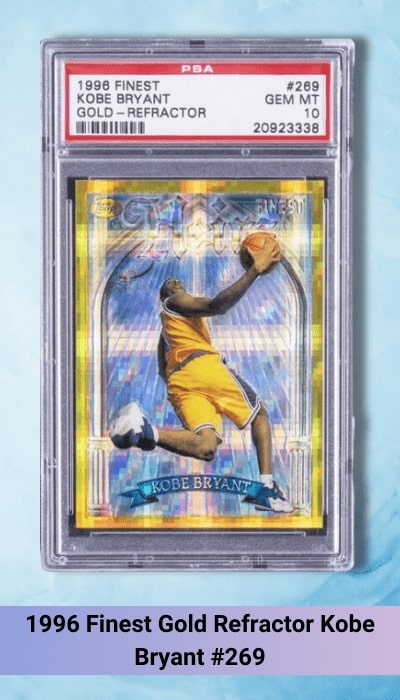 1996 Finest Gold Refractor Kobe Bryant #269