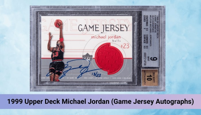 1999 Upper Deck Michael Jordan (Game Jersey Autographs)