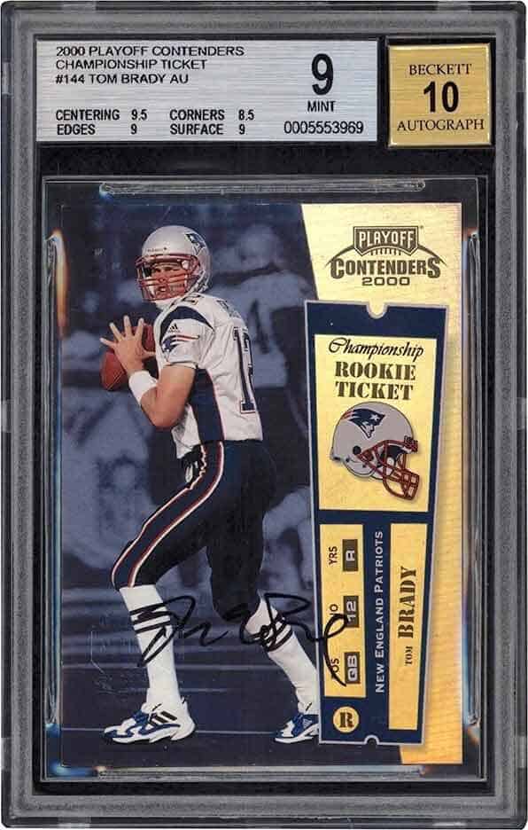2000 Playoff Contenders Championship Ticket Autograph Card #144