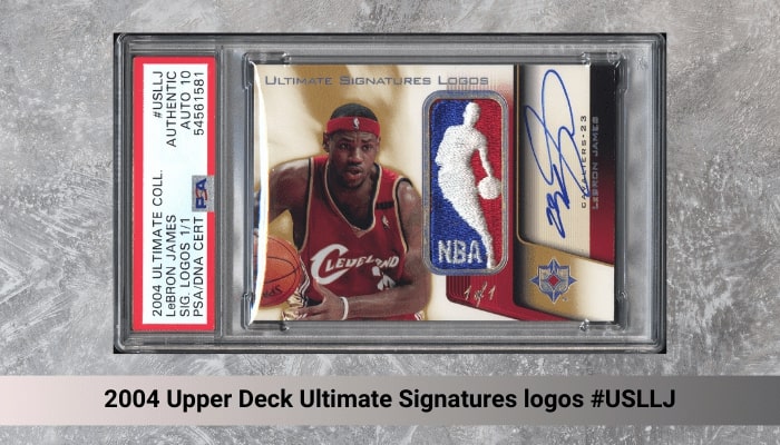 2004 Upper Deck Ultimate Signatures logos #USLLJ