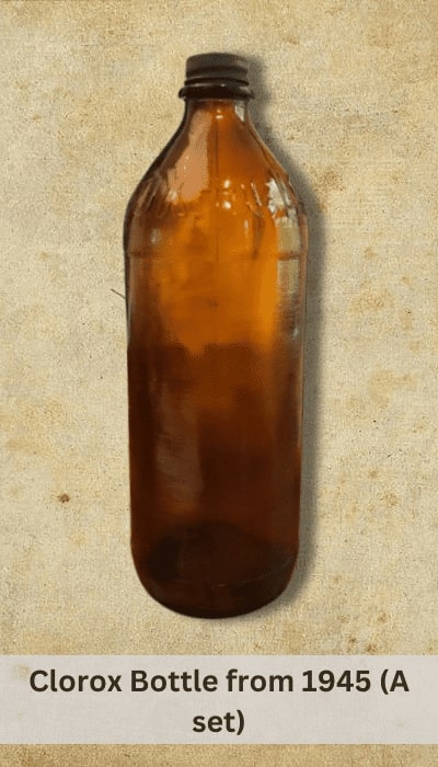 Clorox Bottle from 1945 (A set)