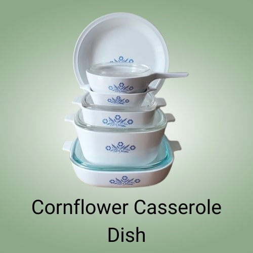 Cornflower Casserole Dish