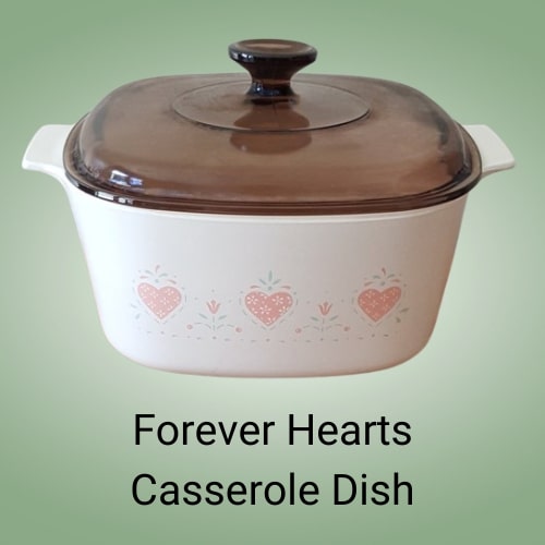 Forever Hearts Casserole Dish
