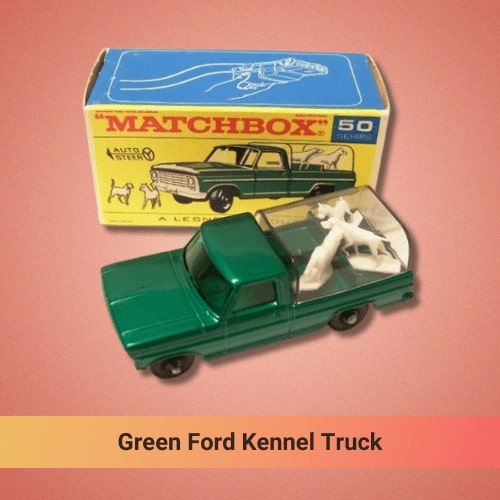 Green Ford Kennel Truck