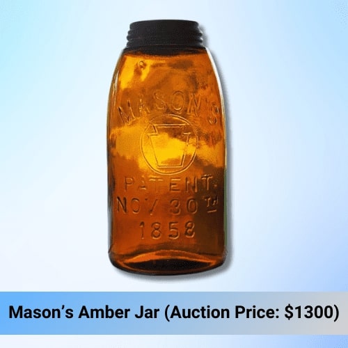 Mason’s Amber Jar
