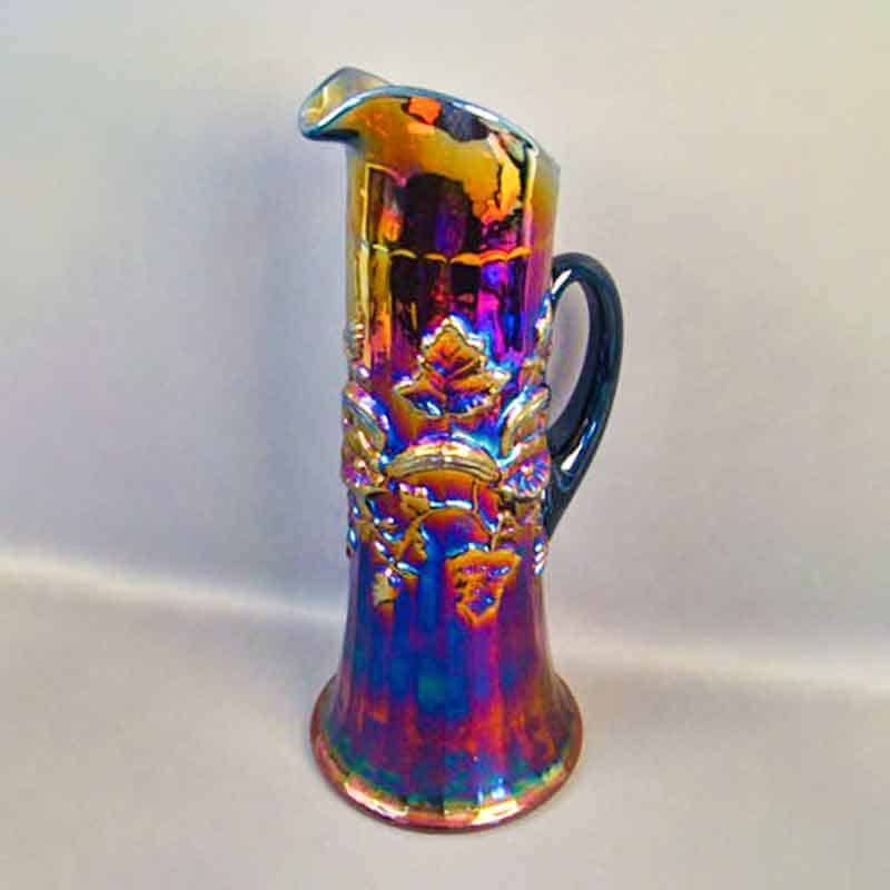 Millersburg Morning Glory Pitcher In Amethyst