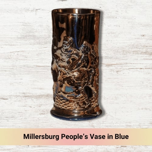 Millersburg People’s Vase in Blue