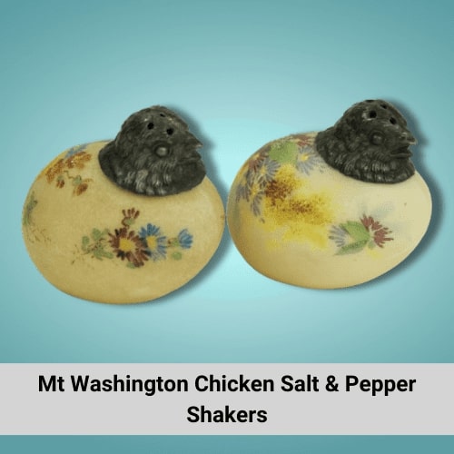 Mt Washington Chicken Salt _ Pepper Shakers