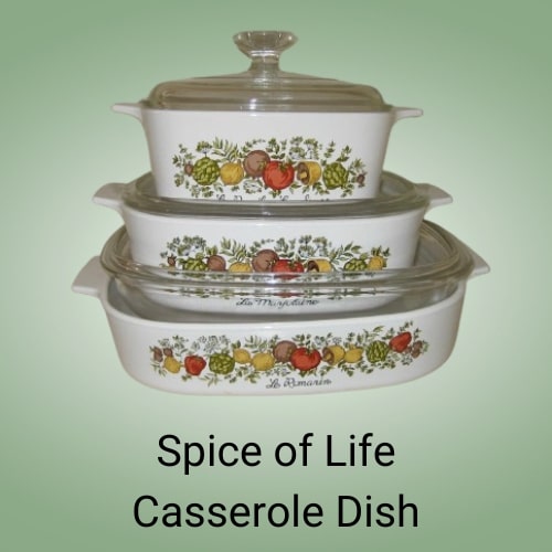 Spice of Life Casserole Dish