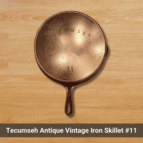 Tecumseh Antique Vintage Iron Skillet #11