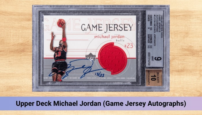 Upper Deck Michael Jordan (Game Jersey Autographs)