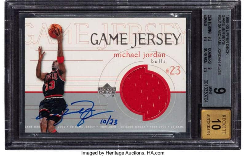 Upper Deck Michael Jordan (Game Jersey Autographs)