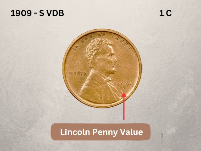 1909 - S-Lincoln-Penny Value-Chart
