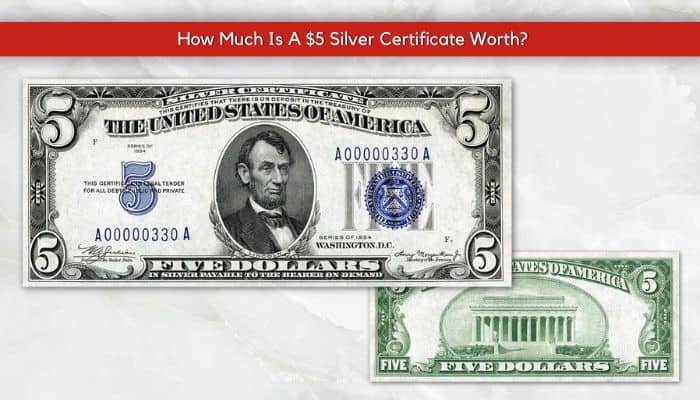 1934 $5 Silver Certificate Worth