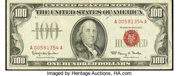 1966 Very Fine legal tender note
