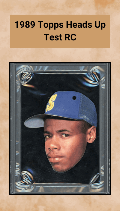 1989 Topps Heads Up Test RC