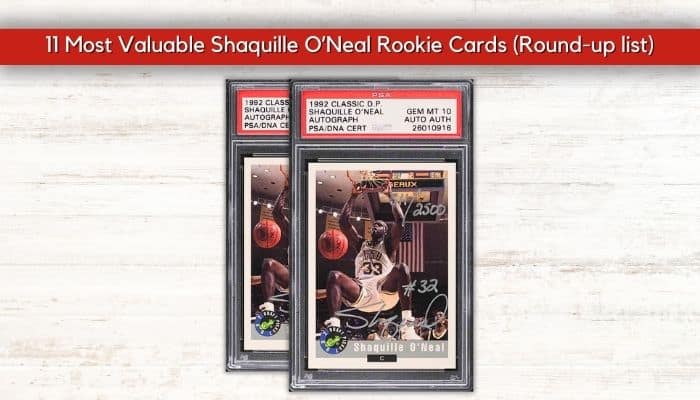 1992 Classic Draft Shaquille O’Neal Rookie