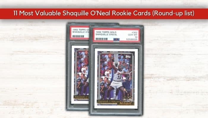 1992 Topps Gold Shaquille O’Neal Rookie-362