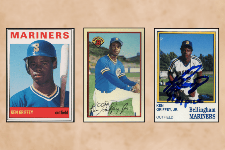 12 Most Valuable Ken Griffey Jr Rookie Cards (Costs Upto $55,201)