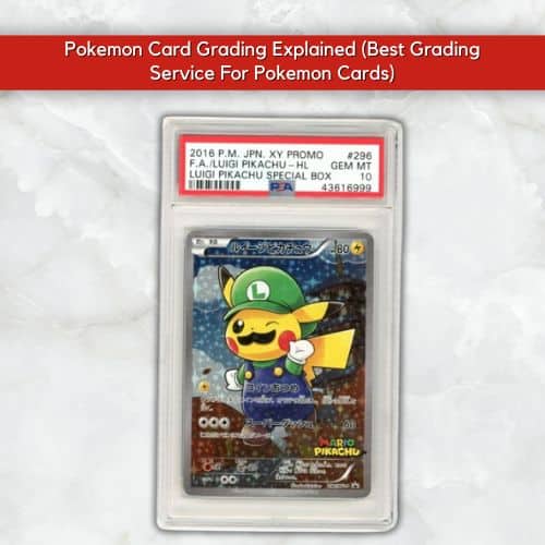 Pokémon Card Grading Luigi Pikachu