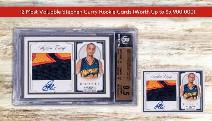 Stephen Curry Autographed Panini National Treasures RC