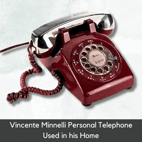 Antique Telephones Value - Vincent Minnelli Personal Telephone