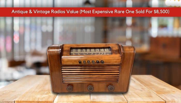 Antique & Vintage Wooden Radio