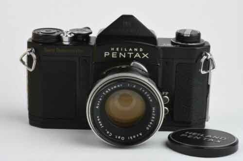 BLACK HEILAND PENTAX H2 CAMERA w/55mm F2 STORE DEMONSTRATOR RARE, BOXED