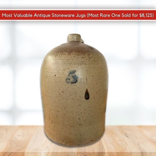 Large Antique Stoneware Jug