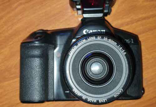 NASA Owned Canon EOS-1 35mm SLR Camera BAG Lens 430EZ Speedlite Flash