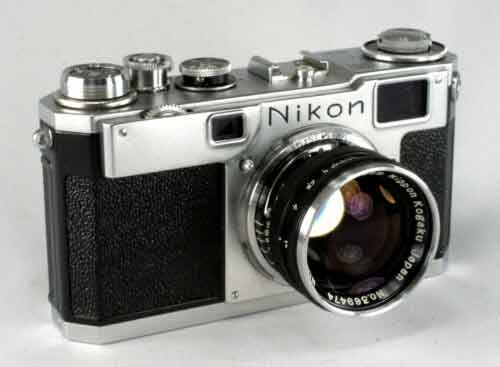 Nikon S-2, #6181755, Nikkor S-C 1.4/5, #369474 - Second Version
