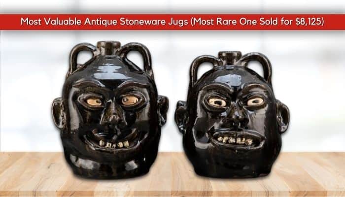 Set of Two-Headed Face Jugs from Lanier Meaders