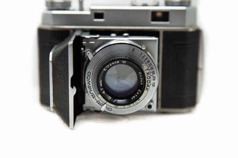 Vintage Kodak Retina IIa Camera With 47mm Ektar Lens Rangefinder Camera for 35mm Film With Case