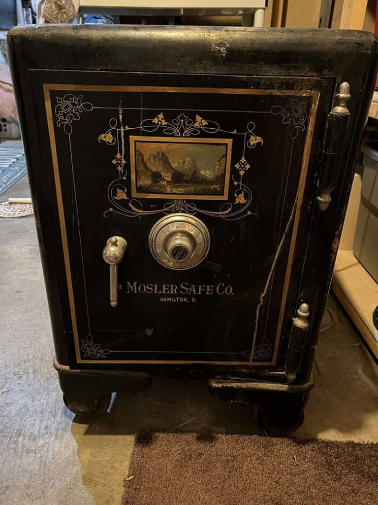 An old Mosler Safe