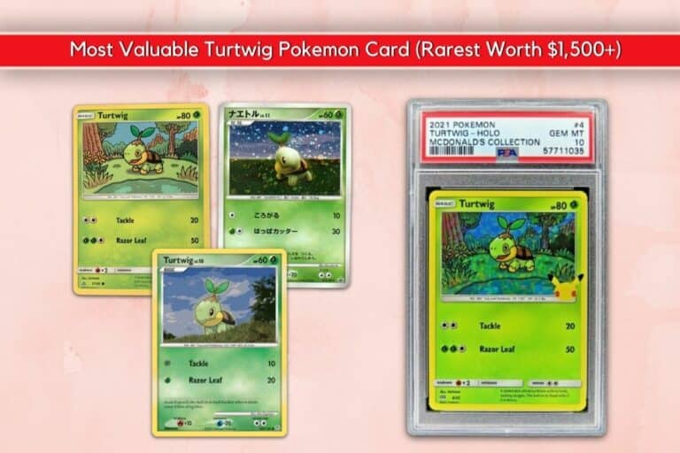 Most Valuable Turtwig Pokemon Card (Rarest Worth $1,500+)