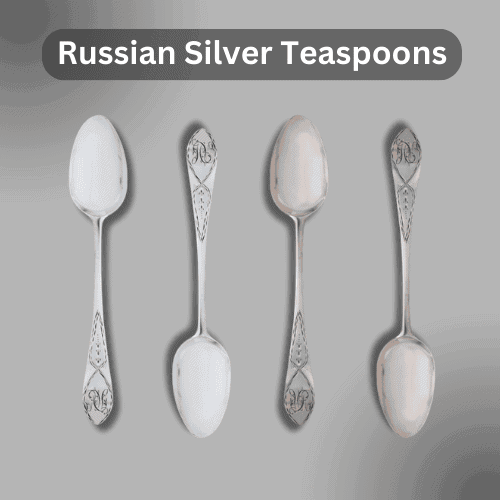 Set of Russian Silver Teaspoons