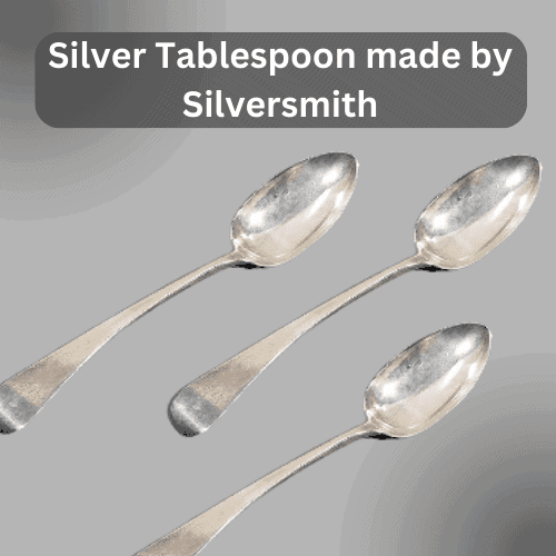 Silver Tablespoon made by Silversmith