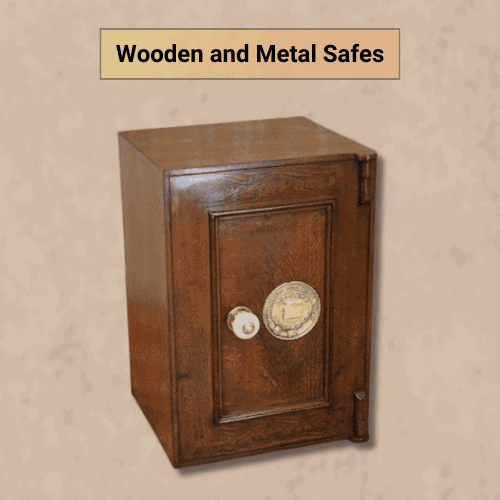 Wooden and Metal Safes
