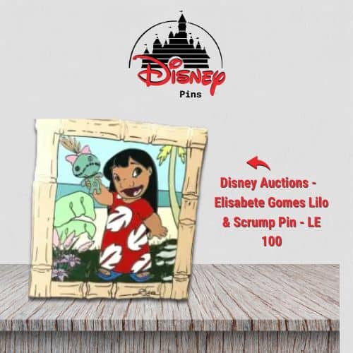 Disney Auction-Elisabete Gomes Lilo & Scrump-LE 100 Pin